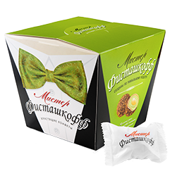 Конфеты хрустящие "Мистер Фисташкофф"