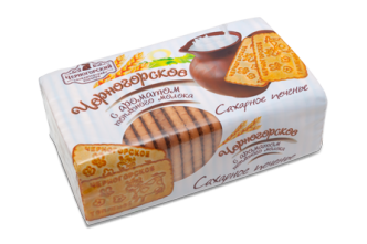 Сахарное печенье "Черногорское" топленое молоко