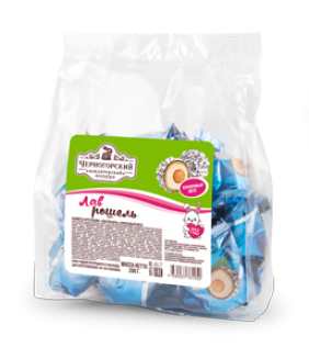 Конфеты хрустящие  "Лав Рошель" кокосовый вкус