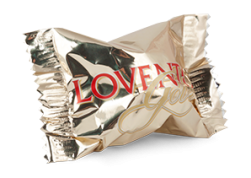 Конфеты хрустящие "Ловенто голд"