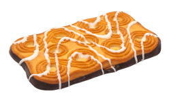 Сахарное печенье "Сладкая Ажурка" в глазури с декором