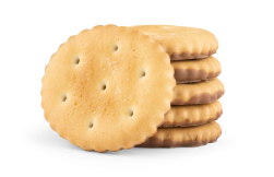 Крекер "Черногорский" с солью в карамельной глазури