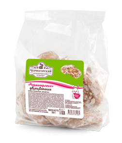 Пряники "Черногорские" двухцветные
