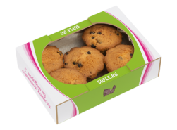 Сдобное печенье "Кексики Черногорские" с изюмом