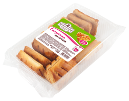 Печенье дрожжевое  "Сказочная косичка" вкус вишня