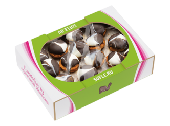 Сдобное печенье "Лейла" со сгущенкой