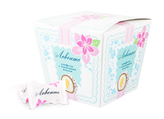 Конфеты хрустящие "Ловенто"