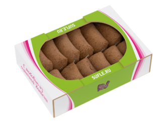 Сдобное печенье "Ми-ми-соль" с какао