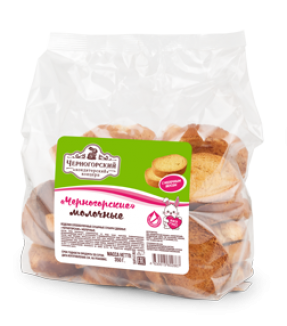 Сухари "Черногорские" молочные