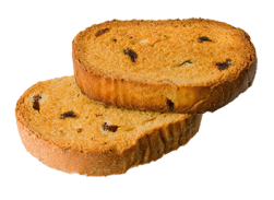 Сухари сдобные "Черногорские" с изюмом