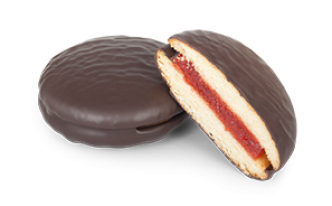 Сдобное печенье "Шоконямка" клубника