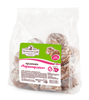 Пряник "Черногорский" с шоколадным вкусом