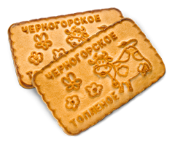 Сахарное печенье "Черногорское" с ароматом топленого молока