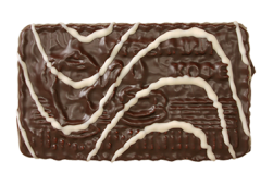 Сахарное печенье "Печенье Утренний кофе" в глазури с декором