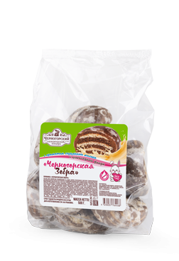 Пряники "Черногорская Зебра"